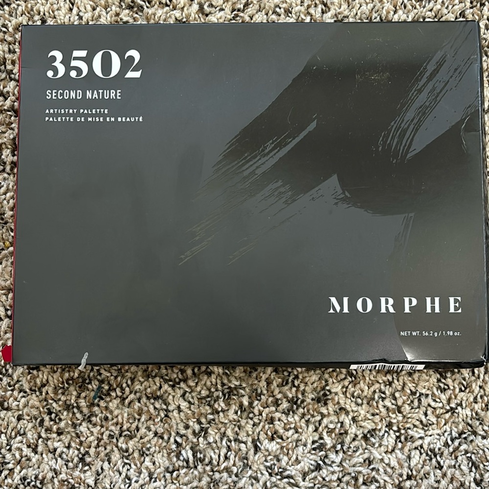 Morphe Second Nature artistry palette 3502